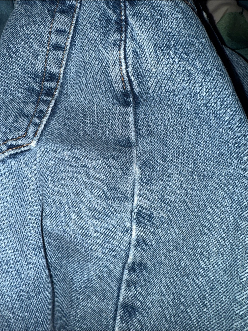 Vintage Gap #3 Classic Fit Light Blue distressed Denim Jeans 100% Cotton - Picture 7 of 14